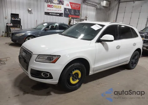 2016 Audi Q5 2.0T Premium z USA, uszkodzony, nr VIN WA1C2AFP9GA048077